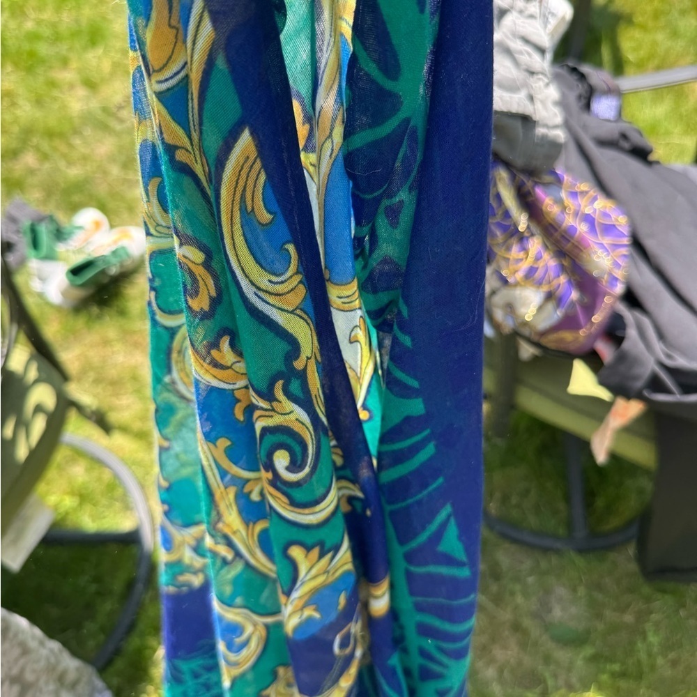 Colorful Patterned Scarves Set - Picture 3 of 3